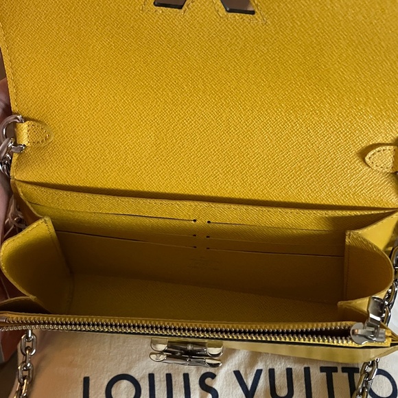 LV twist yellow epi “Early Bird” wallet. EUC. - Picture 6 of 9